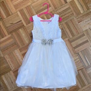 EUC - Tulle & Lace Special Occasion Dress - Rare Editions - Girls Size 7
